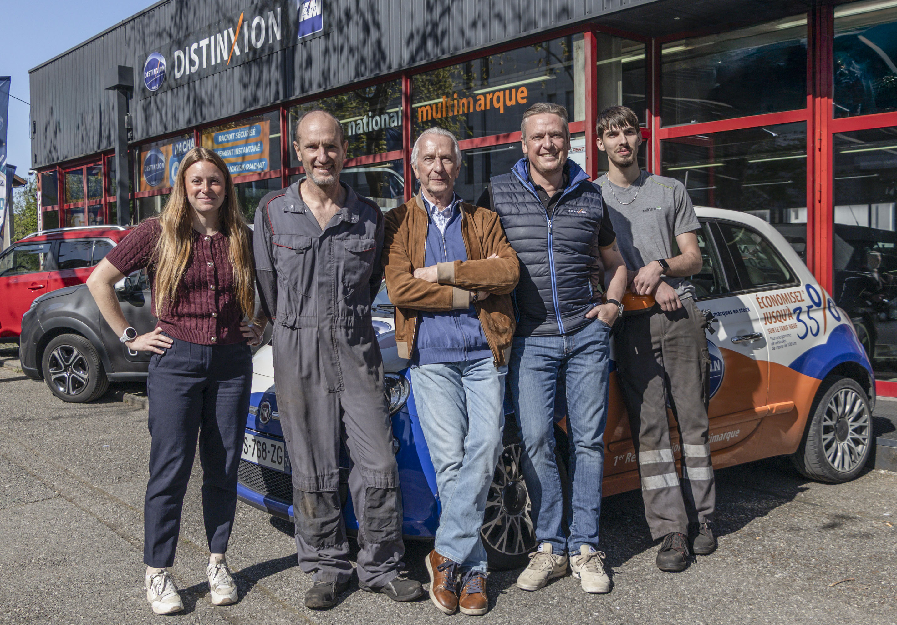 Equipe de Sage Automobile à Annecy